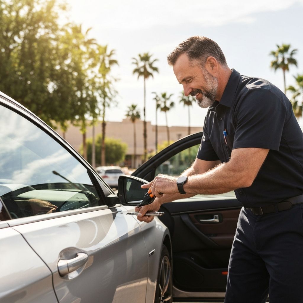 What to Do When You're Locked Out of Your Car in Phoenix