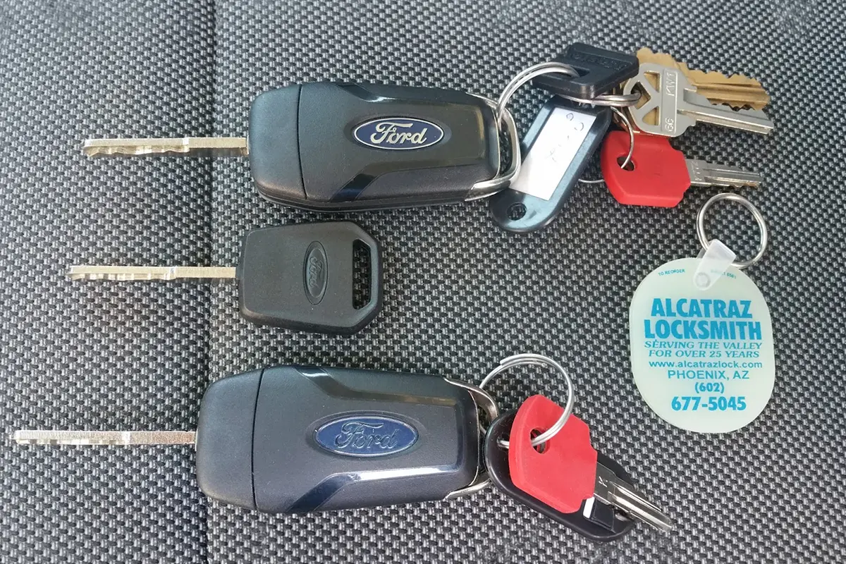 automotive locksmith or dealership key replacement services
