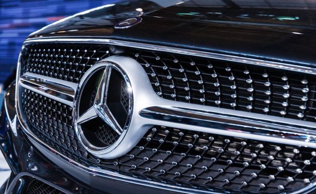 Professional Automotive Locksmith, Mercedes Benz front grill