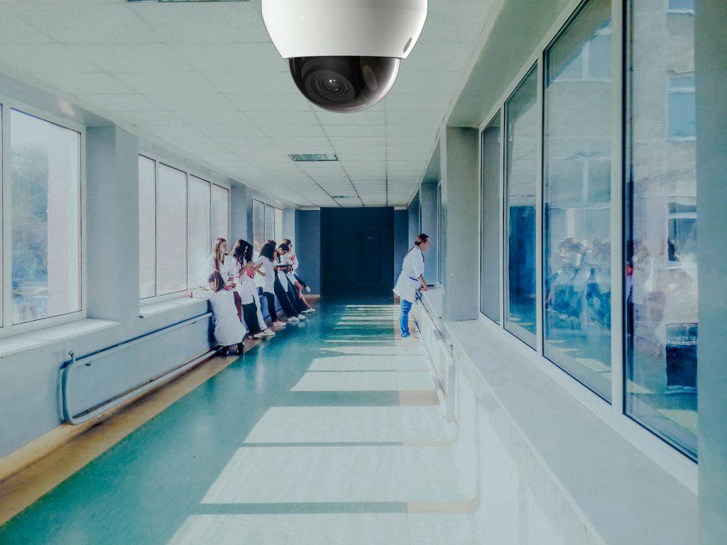 Hospital security cameras  
